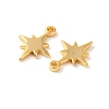 Brass Charms KK-F087-01G-01-2