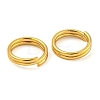 Brass Split Rings KK-N254-36G-2