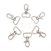 Zinc Alloy Swivel D Rings Lobster Claw Clasps X-E341-8-1
