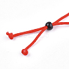 Nylon Cord Necklace Making MAK-T005-08D-3