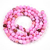 Natural Persian Jade Beads Strands G-A255-A02-04G-2