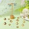 Brass Studs Earring Findings KK-BBC0019-01G-03-3