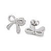 Non-Tarnish 304 Stainless Steel Stud Earrings EJEW-H115-09P-2