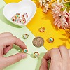 12Pcs Transparent Glass Beads GGLA-PH0001-59-3