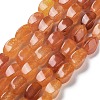 Natural Dragon Veins Agate Beads Strands G-G172-01T-2