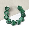 Synthetic Malachite Beads Strands G-A309-A19-01-1