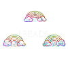 Rainbow PVC Laser Adhesive Stickers DIY-WH0273-51-1