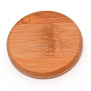 Bamboo Round Plant Saucer AJEW-WH0188-45B-2