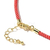 Nylon Milan Cord Necklace Making MAK-M028-01G-22-5