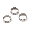 Non-Tarnish 201 Stainless Steel Bead Frames STAS-O130-06P-A-1