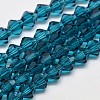 Transparent Glass Beads Strands LS-EGLA-A039-T2mm-D01-1