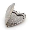 Tarnish Resistant 304 Stainless Steel Photo Locket Pendants STAS-S046-08-3