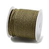 20M Polyester Braided Cord for Jewelry Making OCOR-G015-04A-14-3