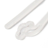 Opaque Acrylic Hair Sticks OHAR-C011-03H-3