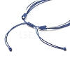 Waxed Polyester Multi-strand Bracelet BJEW-JB07892-06-5