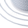 Round Waxed Polyester Cord X-YC-G006-01-1.0mm-33-3