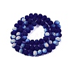 Transparent Glass Beads Strands EGLA-A044-T8mm-MB06-3