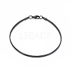 304 Stainless Steel Choker Necklaces and Bangles Jewelry Sets SJEW-L144-A03-B-3