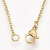 201 Stainless Steel Dolphin Pendant Necklaces NJEW-T009-JN073-2-45-3