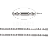 304 Stainless Steel Ball Chains CHS-K002-12-2