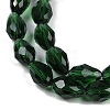 Transparent Glass Beads Strands X-EGLA-N013-T10mm-D15-3