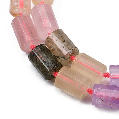 Natural Mixed Stone Beads Strands G-G162-D03-02-1