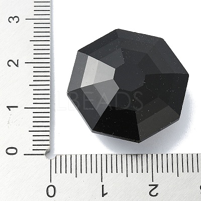 Faceted Glass Rhinestone Cabochons GGLA-C032-05C-1