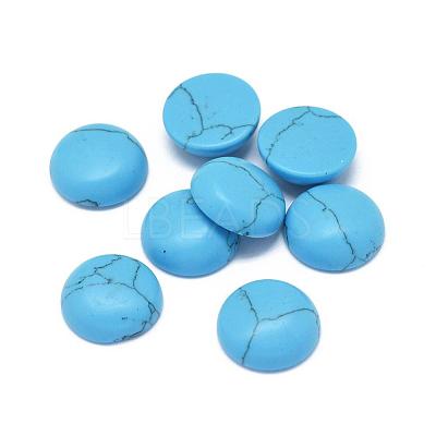 Synthetic Turquoise Cabochons G-G788-D-06-1