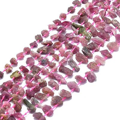 Natural Tourmaline Beads Strands G-F715-073A-1