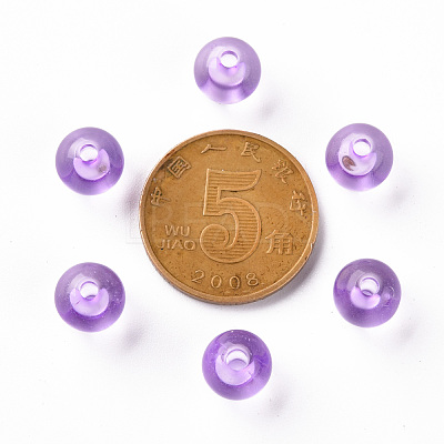 Transparent Acrylic Beads MACR-S370-A8mm-746-1