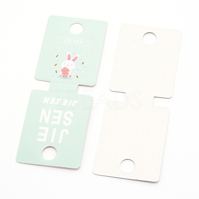 Paper Hair Ties Display Cards DIY-WH0199-89D-1