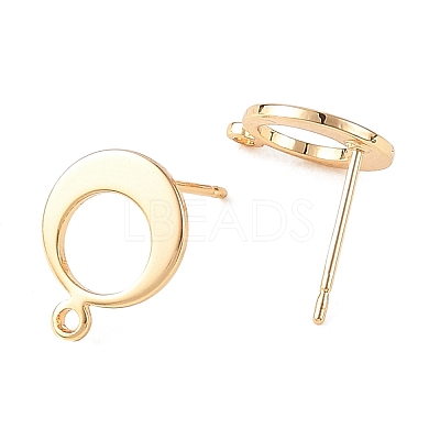 SHEGRACE Brass Stud Earring Findings XGRQ64512-853G-1