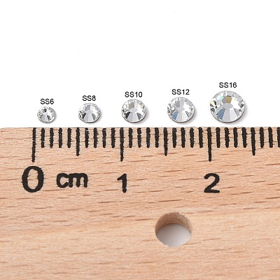 Preciosa&reg Crystal Hotfix Flatback Stones Y-PRC-HSS10-50000-1