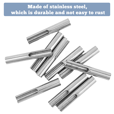 10Pcs 316 Stainless Steel Rigging AJEW-FH0003-12-1