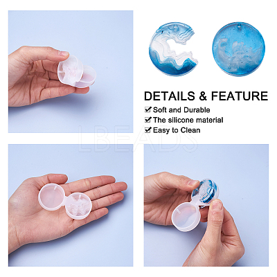 Pendant Silicone Molds DIY-BG0001-47-1