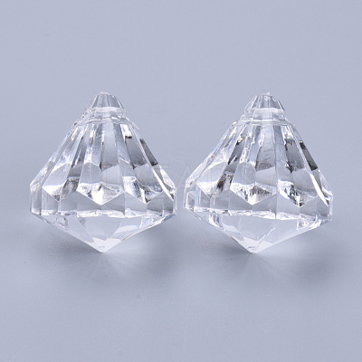 Transparent Acrylic Pendants TACR-Q260-I-V01-1