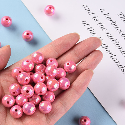 Opaque Acrylic Beads MACR-S370-D12mm-A02-1