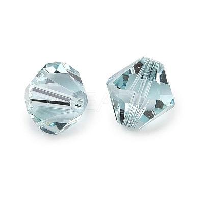 Transparent Imitation Austrian Crystal K9 Glass Beads GLAA-L048-03-02-1