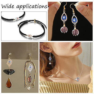 Evil Eye Jewelry Making Finding Kit DIY-NB0008-22B-1