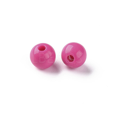 Opaque Acrylic Beads MACR-S370-C8mm-A13-1