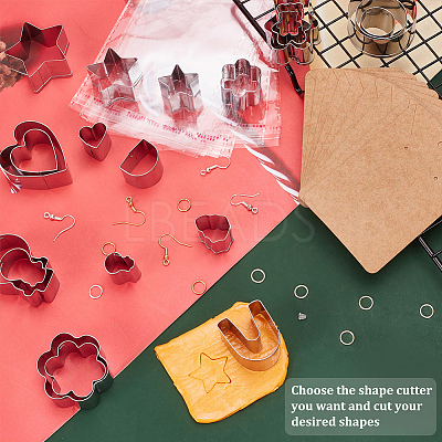DIY Christmas Earring Making Finding Kit DIY-WH0387-96-1