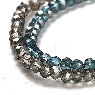Electroplate Glass Beads Strands EGLA-D020-3x2mm-M2-1