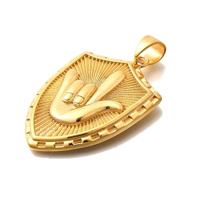 316L Stainless Steel Pendants STAS-S160-03G-1