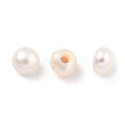 Grade 6A Natural Cultured Freshwater Pearl Beads PEAR-N018-6A-3540A-1