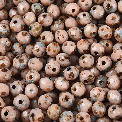 Baking Paint Glass Seed Beads SEED-N011-03G-1