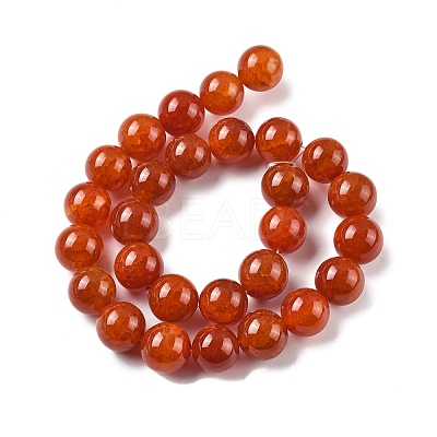 Natural Multi-Color Agate Beads Strands G-A261-B07-14mm-1