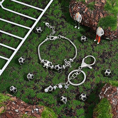 10Pcs 304 Stainless Steel Enamel European Beads STAS-UN0040-13-1