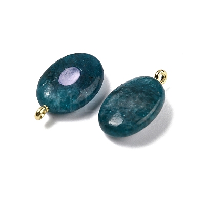 Natural Apatite & Cubic Zirconia Pendants X-G-Z076-01G-09-1
