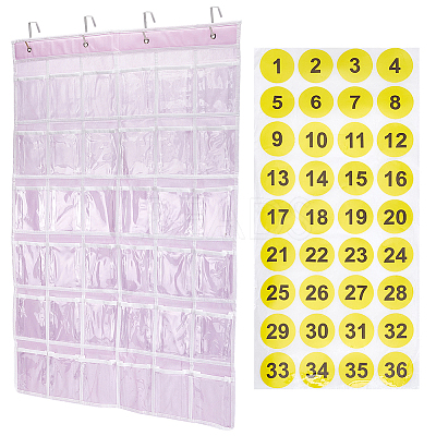 No Woven Fabric Storage Bags AJEW-WH0752-347-1