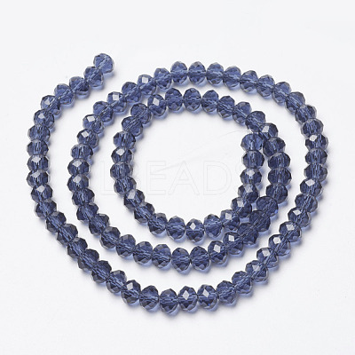 Glass Beads Strands X-EGLA-A034-T4mm-D12-1